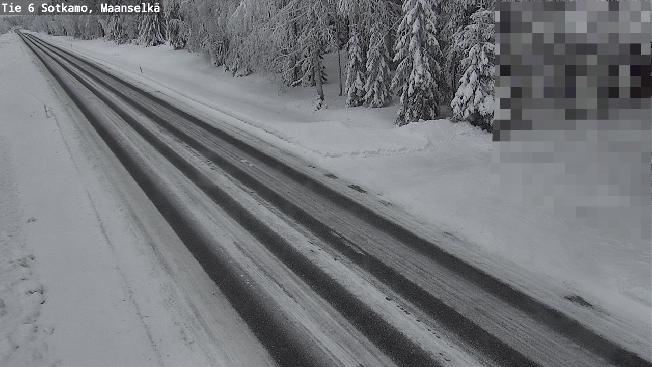 Weather Camera Image Road 6 Sotkamo, Maanselkä, Sotkamo, Kainuu