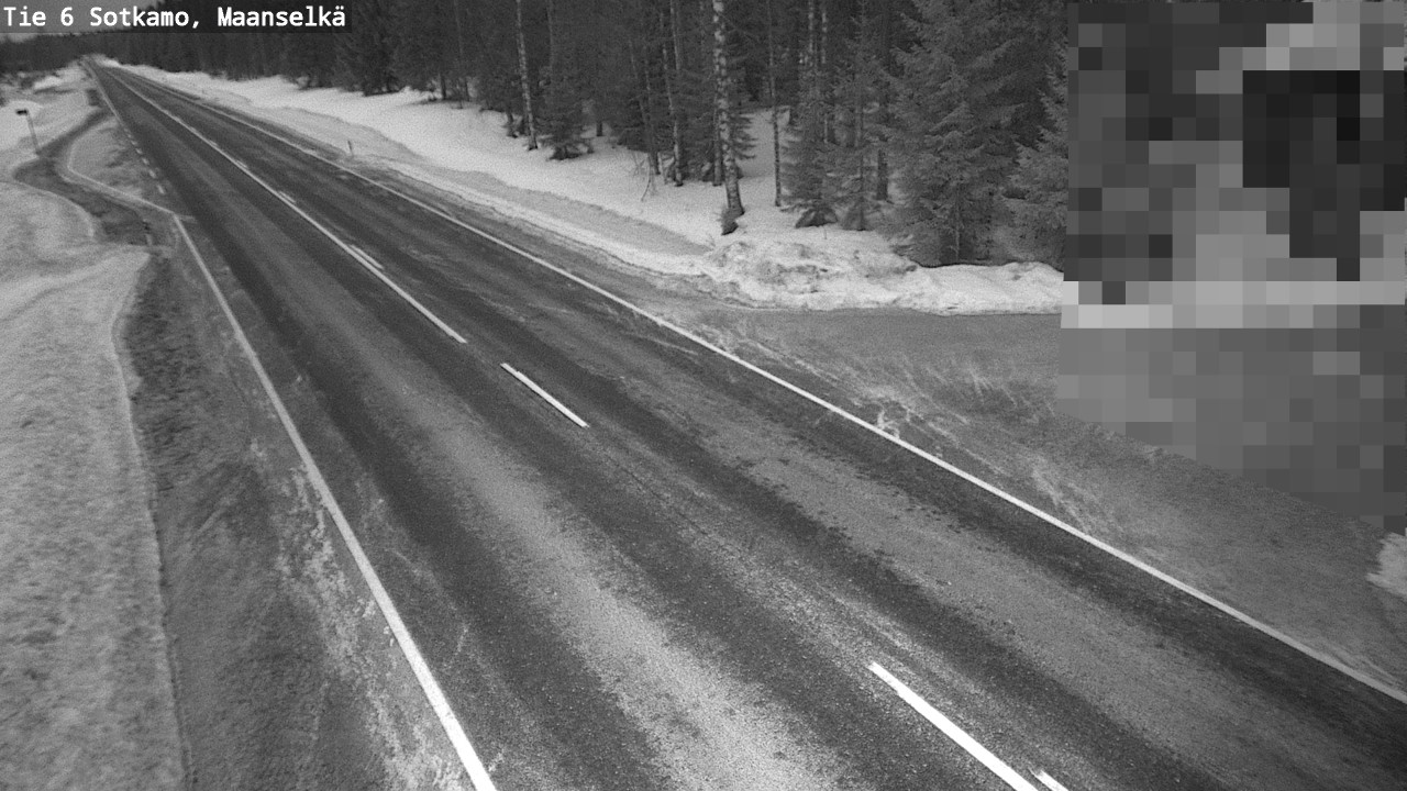 Kelikamerat Kuva Tie 6 Sotkamo, Maanselkä, Sotkamo, Kainuu