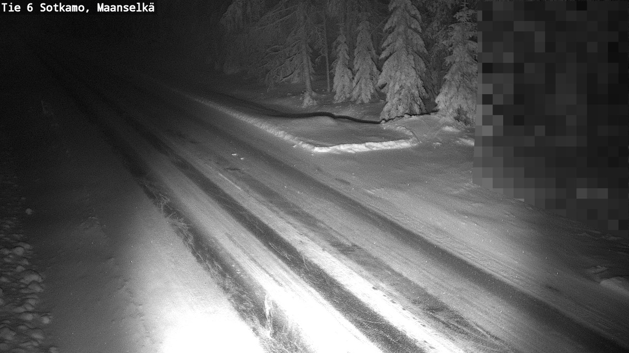 Kelikamerat Kuva Tie 6 Sotkamo, Maanselkä, Sotkamo, Kainuu