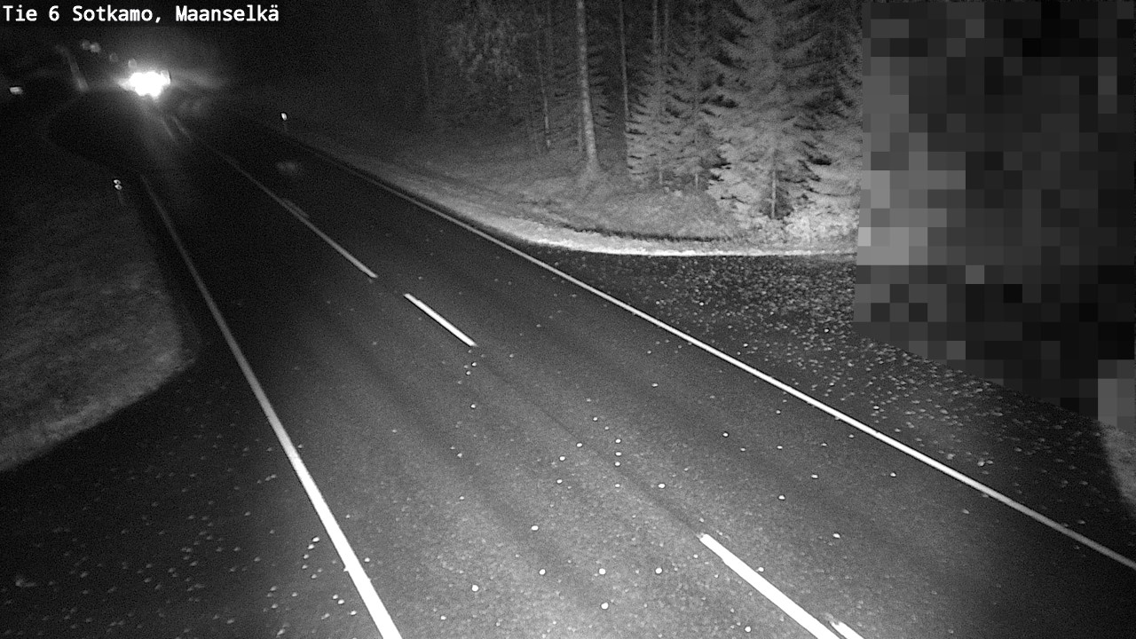 Kelikamerat Kuva Tie 6 Sotkamo, Maanselkä, Sotkamo, Kainuu