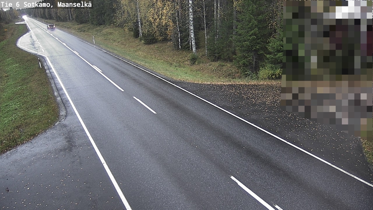 Kelikamerat Kuva Tie 6 Sotkamo, Maanselkä, Sotkamo, Kainuu