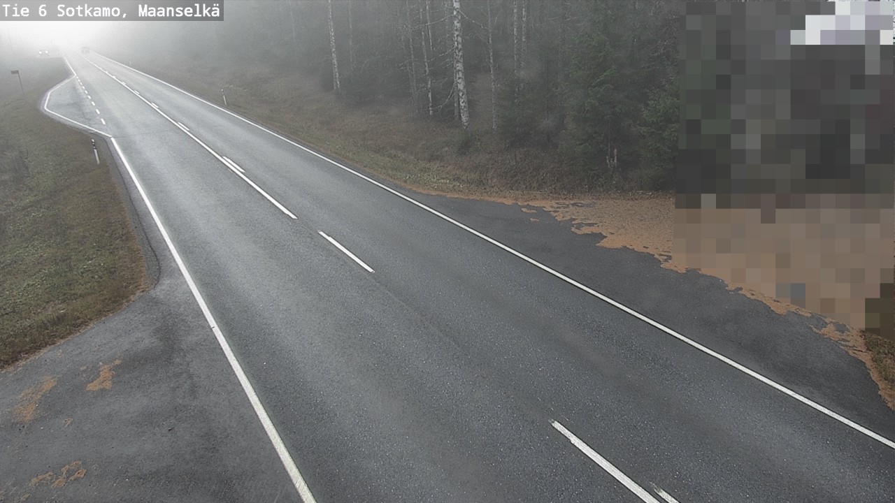 Kelikamerat Kuva Tie 6 Sotkamo, Maanselkä, Sotkamo, Kainuu