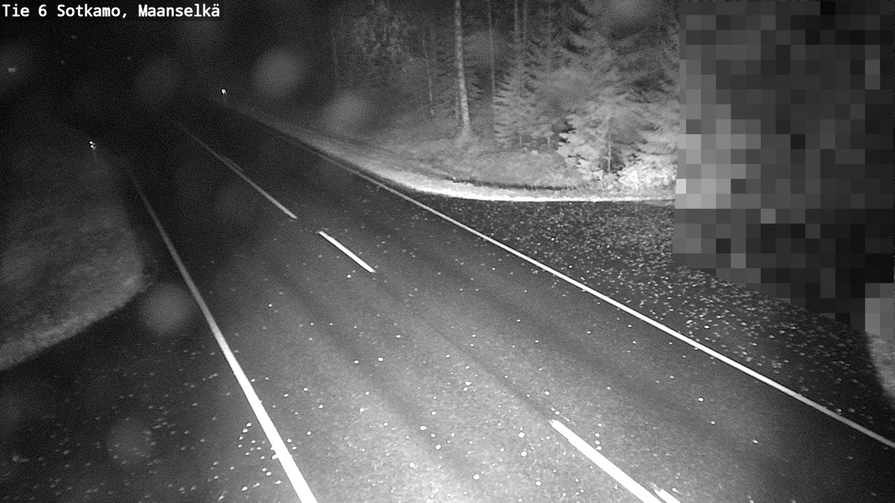 Kelikamerat Kuva Tie 6 Sotkamo, Maanselkä, Sotkamo, Kainuu