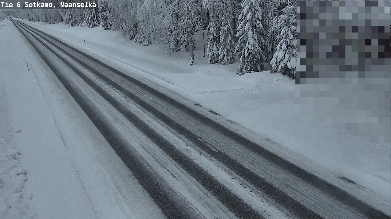 Kelikamerat Kuva Tie 6 Sotkamo, Maanselkä, Sotkamo, Kainuu