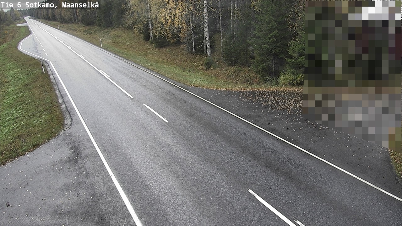 Kelikamerat Kuva Tie 6 Sotkamo, Maanselkä, Sotkamo, Kainuu