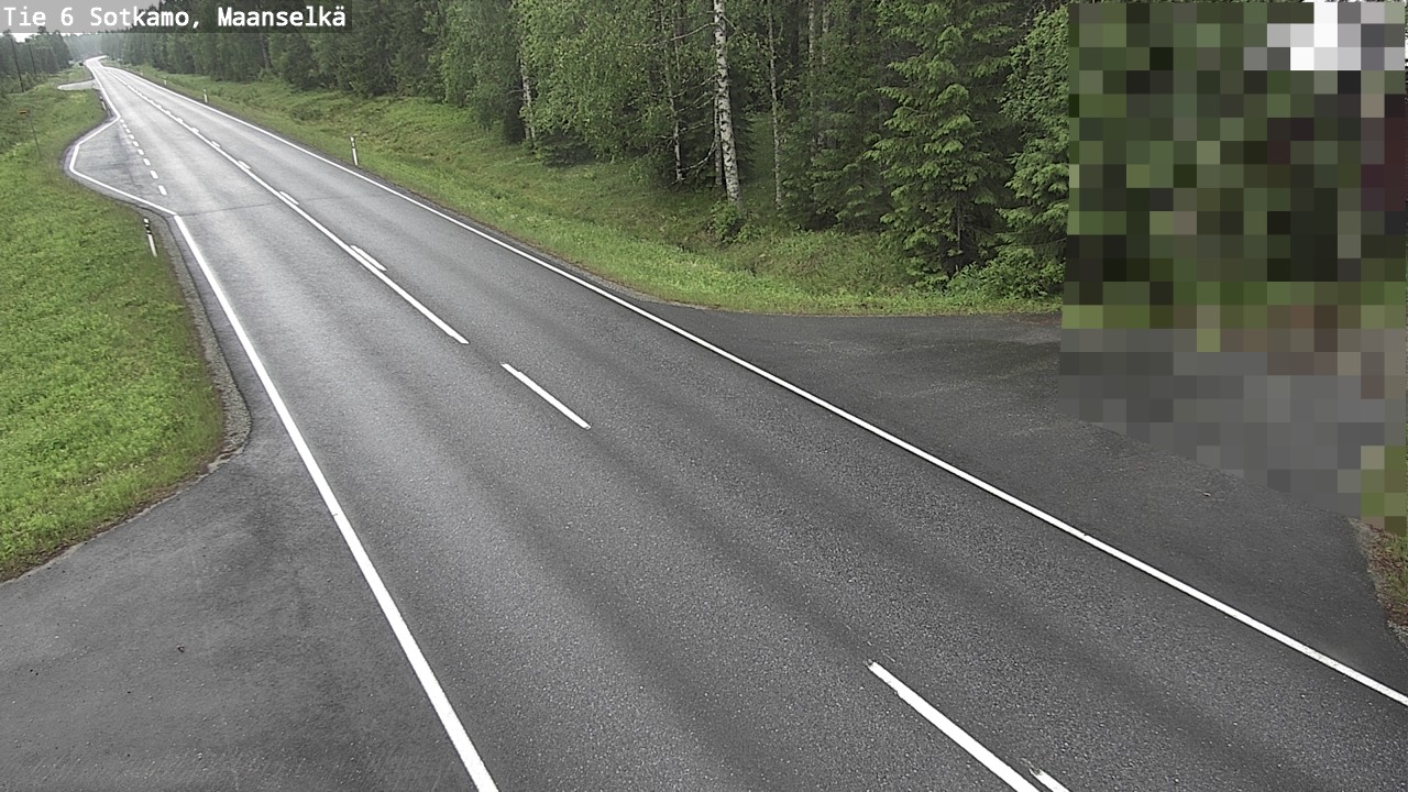 Kelikamerat Kuva Tie 6 Sotkamo, Maanselkä, Sotkamo, Kainuu