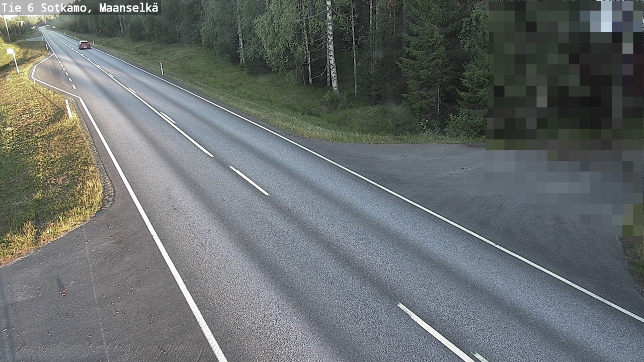 Kelikamerat Kuva Tie 6 Sotkamo, Maanselkä, Sotkamo, Kainuu