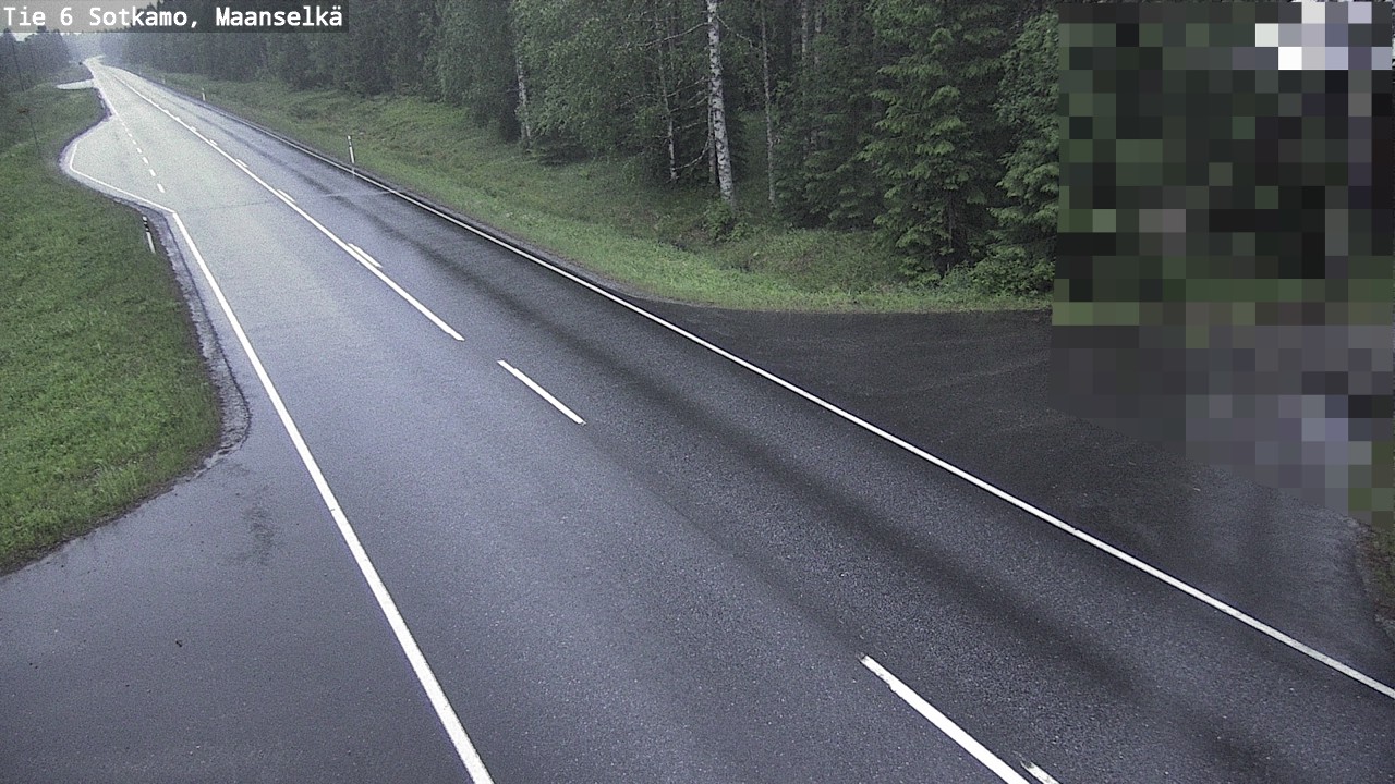 Kelikamerat Kuva Tie 6 Sotkamo, Maanselkä, Sotkamo, Kainuu