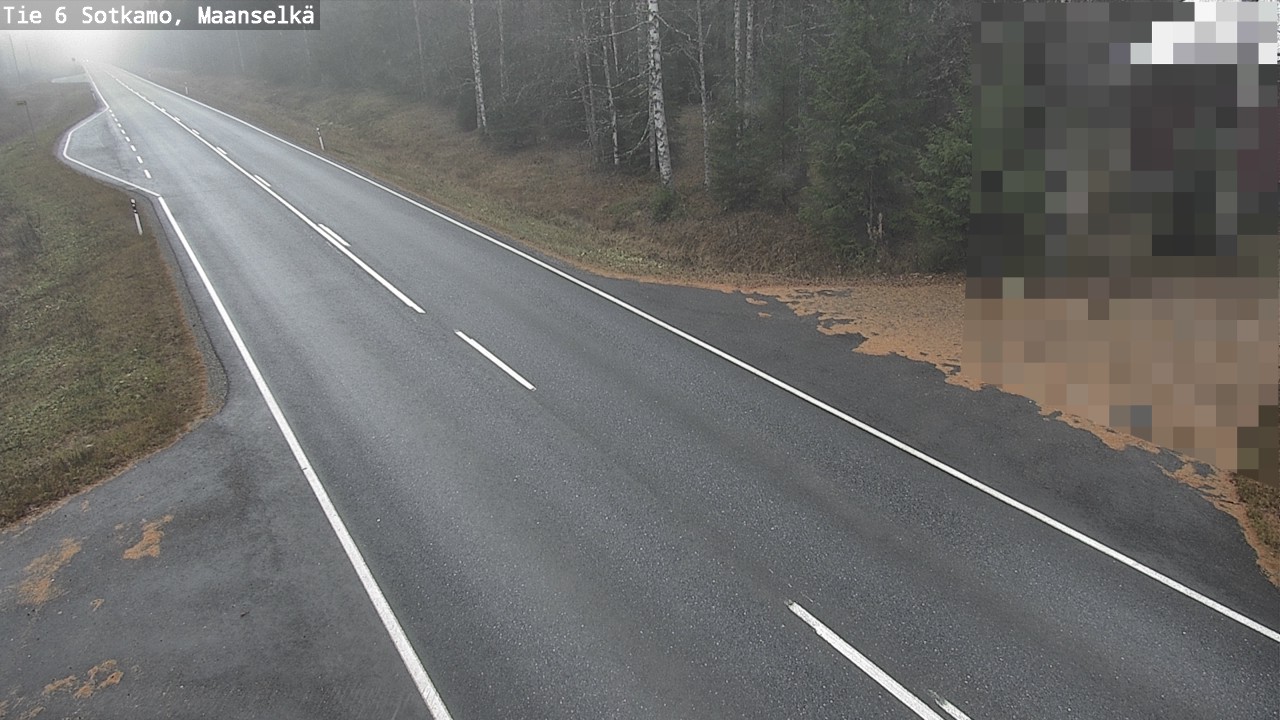 Kelikamerat Kuva Tie 6 Sotkamo, Maanselkä, Sotkamo, Kainuu