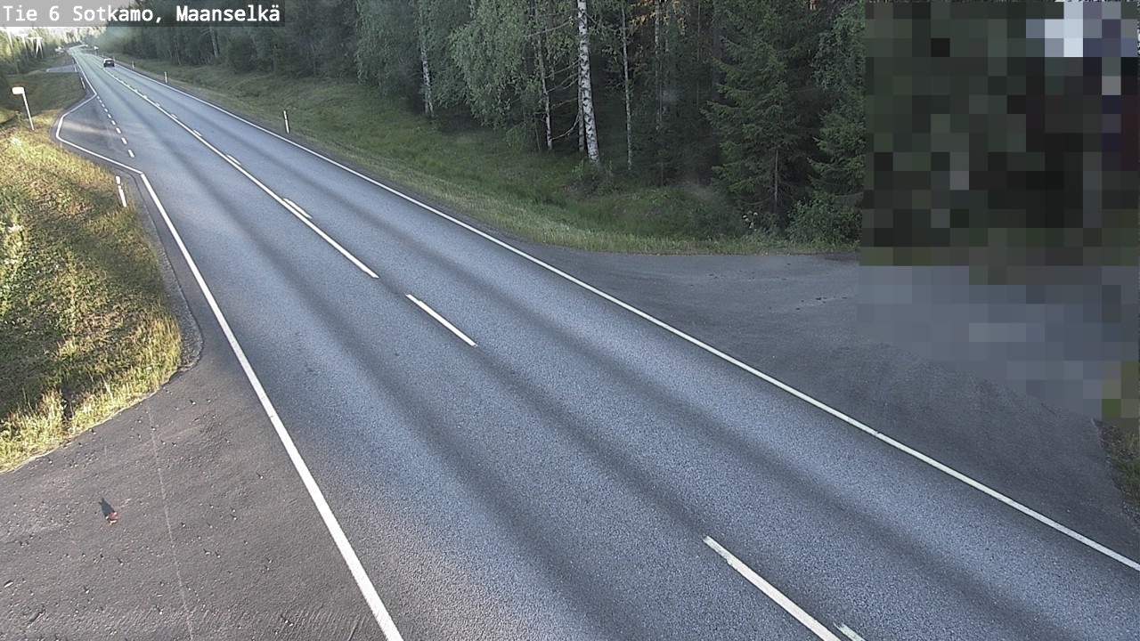 Kelikamerat Kuva Tie 6 Sotkamo, Maanselkä, Sotkamo, Kainuu