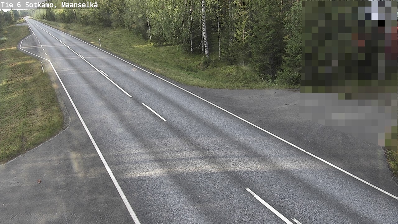 Weather Camera Image Road 6 Sotkamo, Maanselkä, Sotkamo, Kainuu