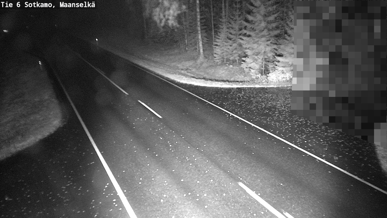 Kelikamerat Kuva Tie 6 Sotkamo, Maanselkä, Sotkamo, Kainuu