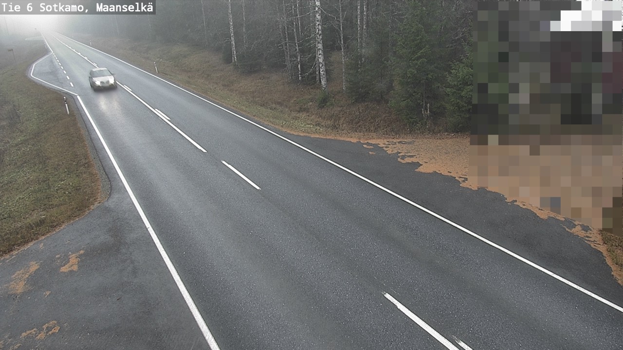Kelikamerat Kuva Tie 6 Sotkamo, Maanselkä, Sotkamo, Kainuu