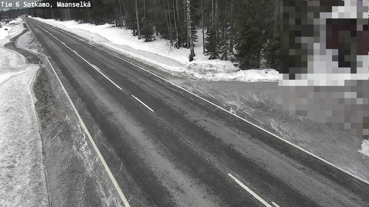 Kelikamerat Kuva Tie 6 Sotkamo, Maanselkä, Sotkamo, Kainuu