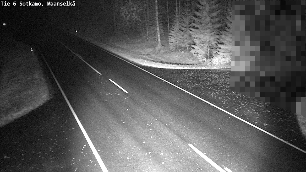 Kelikamerat Kuva Tie 6 Sotkamo, Maanselkä, Sotkamo, Kainuu