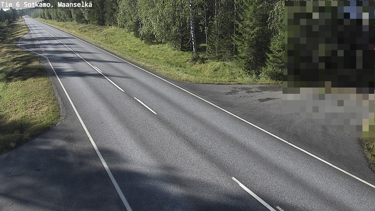 Kelikamerat Kuva Tie 6 Sotkamo, Maanselkä, Sotkamo, Kainuu