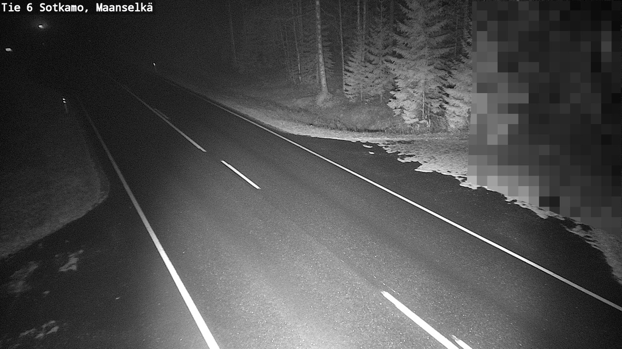 Kelikamerat Kuva Tie 6 Sotkamo, Maanselkä, Sotkamo, Kainuu