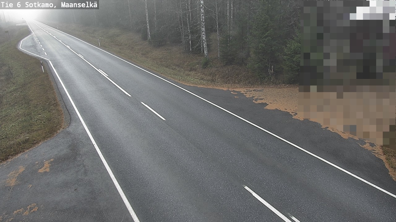 Kelikamerat Kuva Tie 6 Sotkamo, Maanselkä, Sotkamo, Kainuu