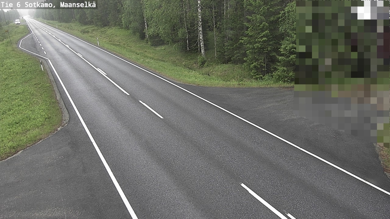 Kelikamerat Kuva Tie 6 Sotkamo, Maanselkä, Sotkamo, Kainuu