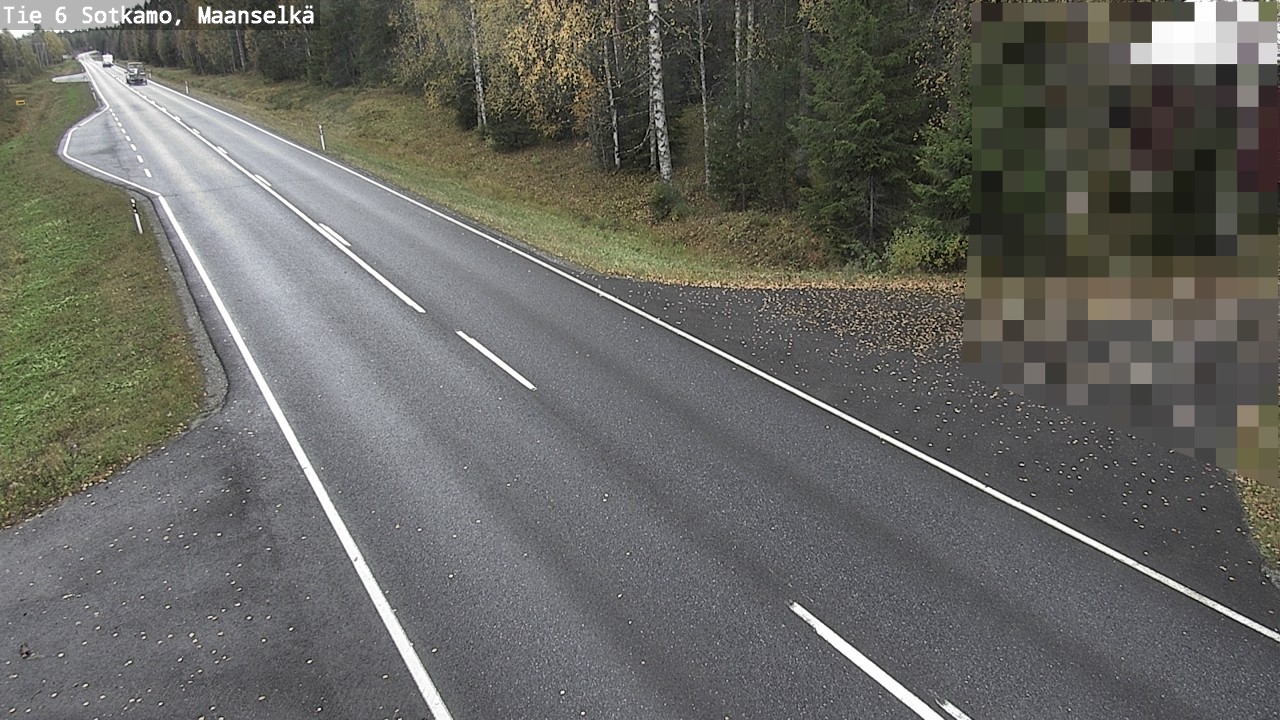 Kelikamerat Kuva Tie 6 Sotkamo, Maanselkä, Sotkamo, Kainuu
