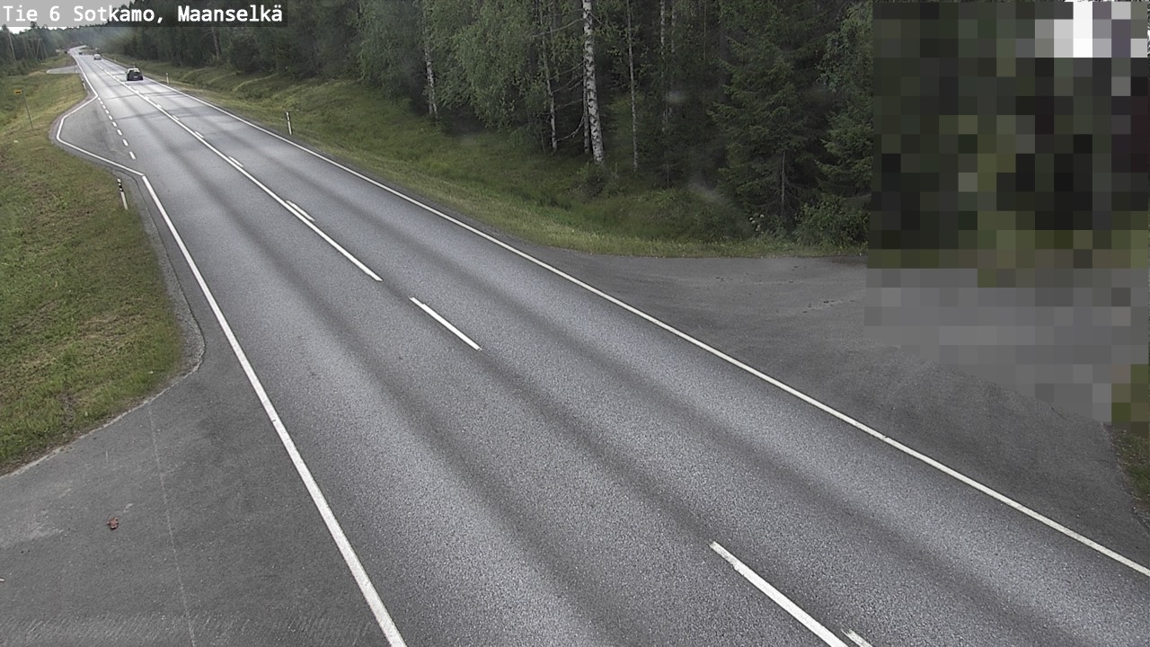 Kelikamerat Kuva Tie 6 Sotkamo, Maanselkä, Sotkamo, Kainuu