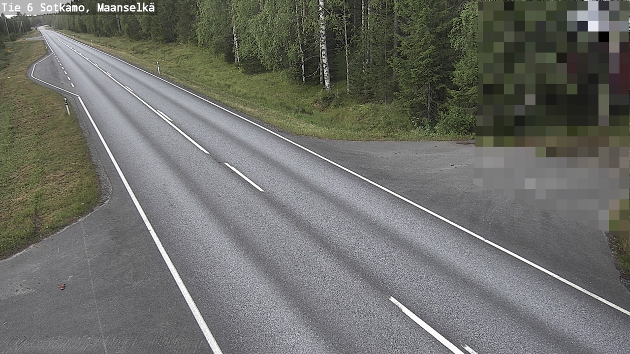 Kelikamerat Kuva Tie 6 Sotkamo, Maanselkä, Sotkamo, Kainuu