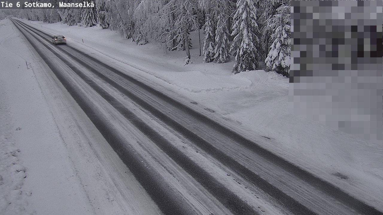 Kelikamerat Kuva Tie 6 Sotkamo, Maanselkä, Sotkamo, Kainuu