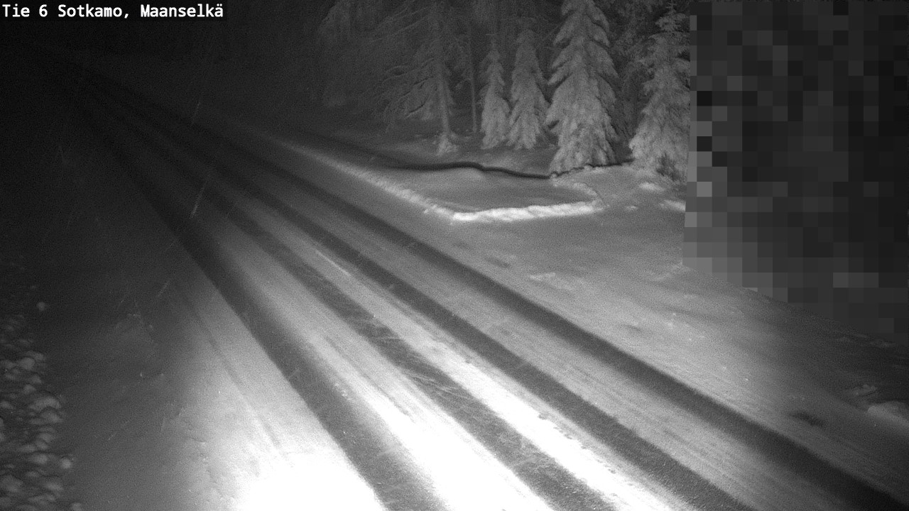 Kelikamerat Kuva Tie 6 Sotkamo, Maanselkä, Sotkamo, Kainuu