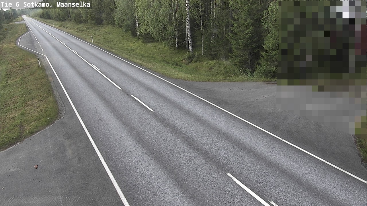 Weather Camera Image Road 6 Sotkamo, Maanselkä, Sotkamo, Kainuu