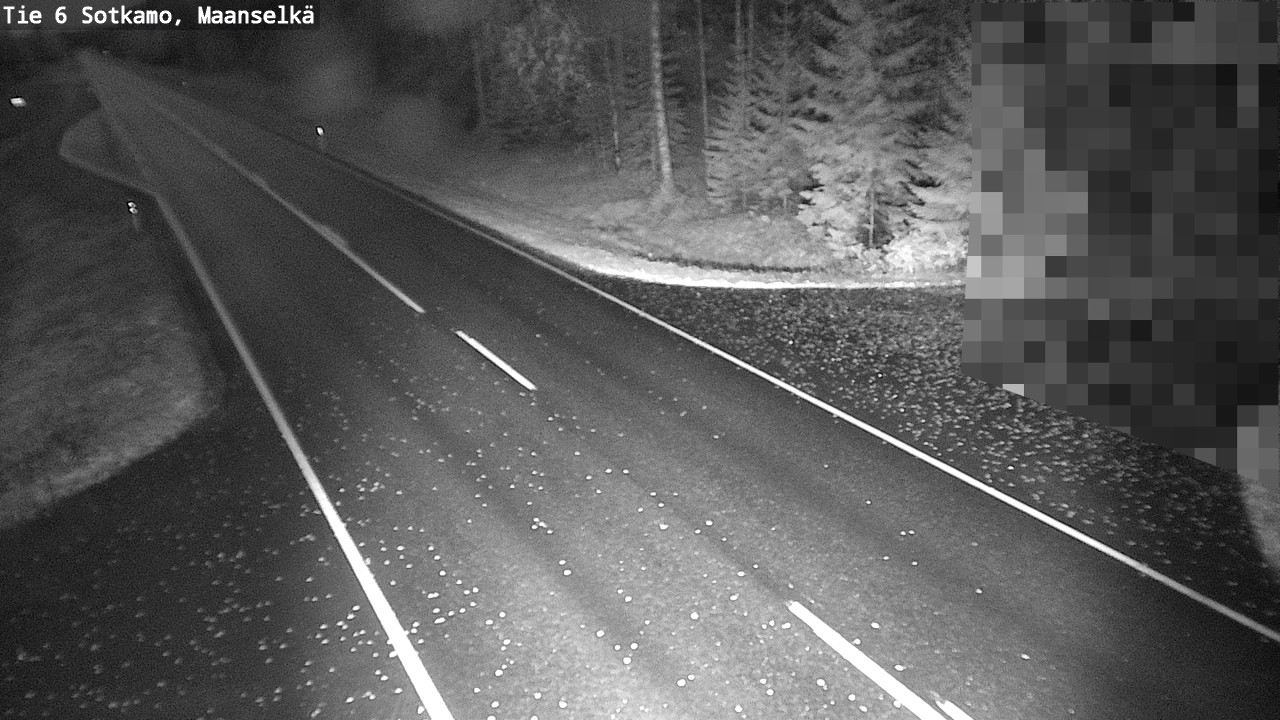 Kelikamerat Kuva Tie 6 Sotkamo, Maanselkä, Sotkamo, Kainuu