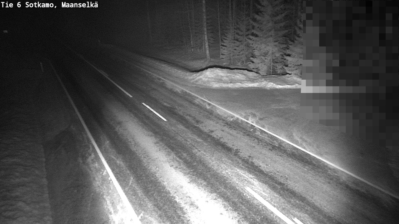 Kelikamerat Kuva Tie 6 Sotkamo, Maanselkä, Sotkamo, Kainuu