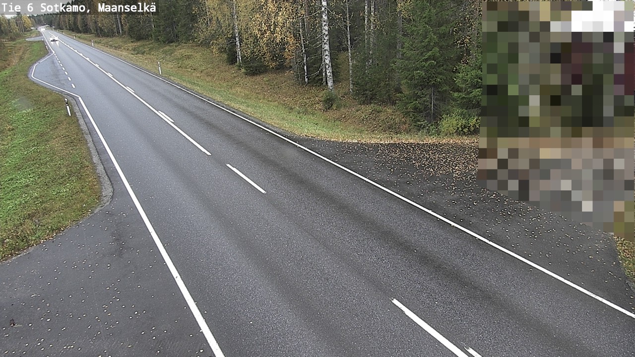 Kelikamerat Kuva Tie 6 Sotkamo, Maanselkä, Sotkamo, Kainuu