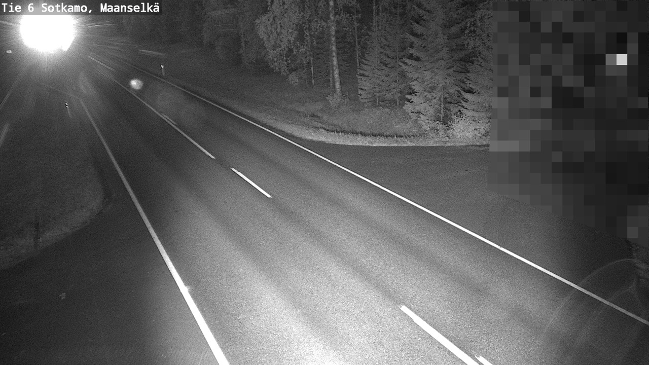 Kelikamerat Kuva Tie 6 Sotkamo, Maanselkä, Sotkamo, Kainuu