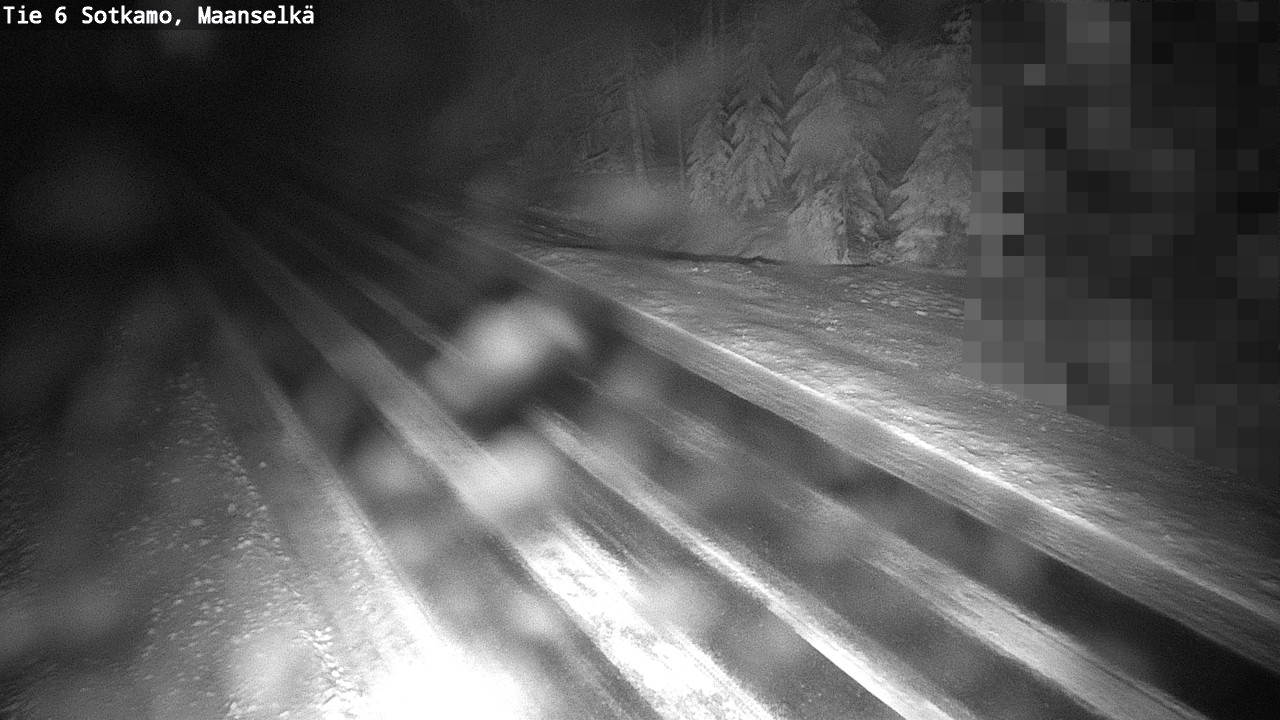 Weather Camera Image Väg 6 Sotkamo, Maanselkä, Sotkamo, Kainuu