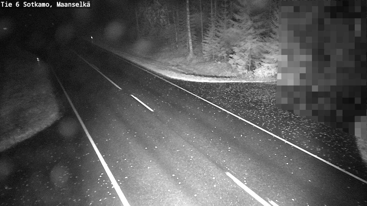 Kelikamerat Kuva Tie 6 Sotkamo, Maanselkä, Sotkamo, Kainuu