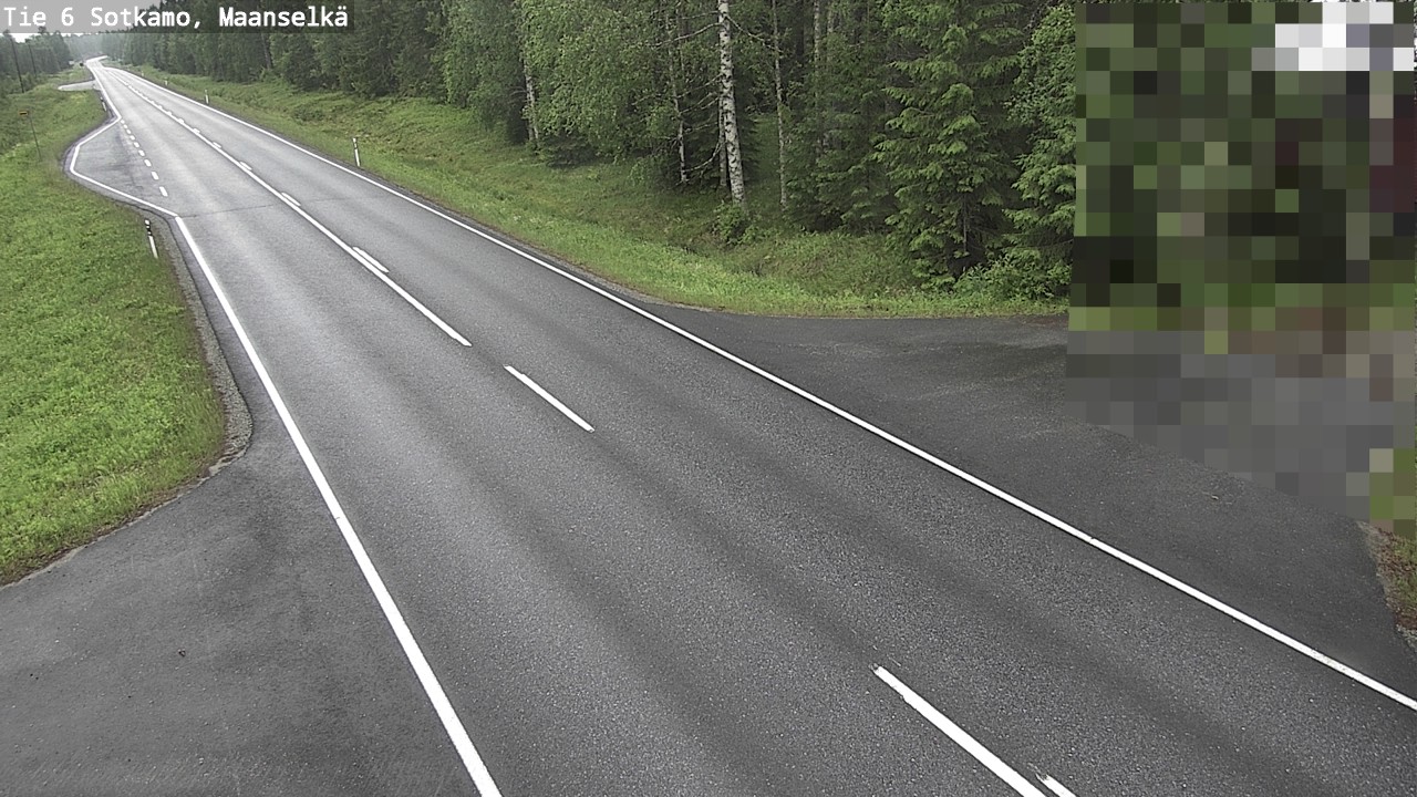 Kelikamerat Kuva Tie 6 Sotkamo, Maanselkä, Sotkamo, Kainuu