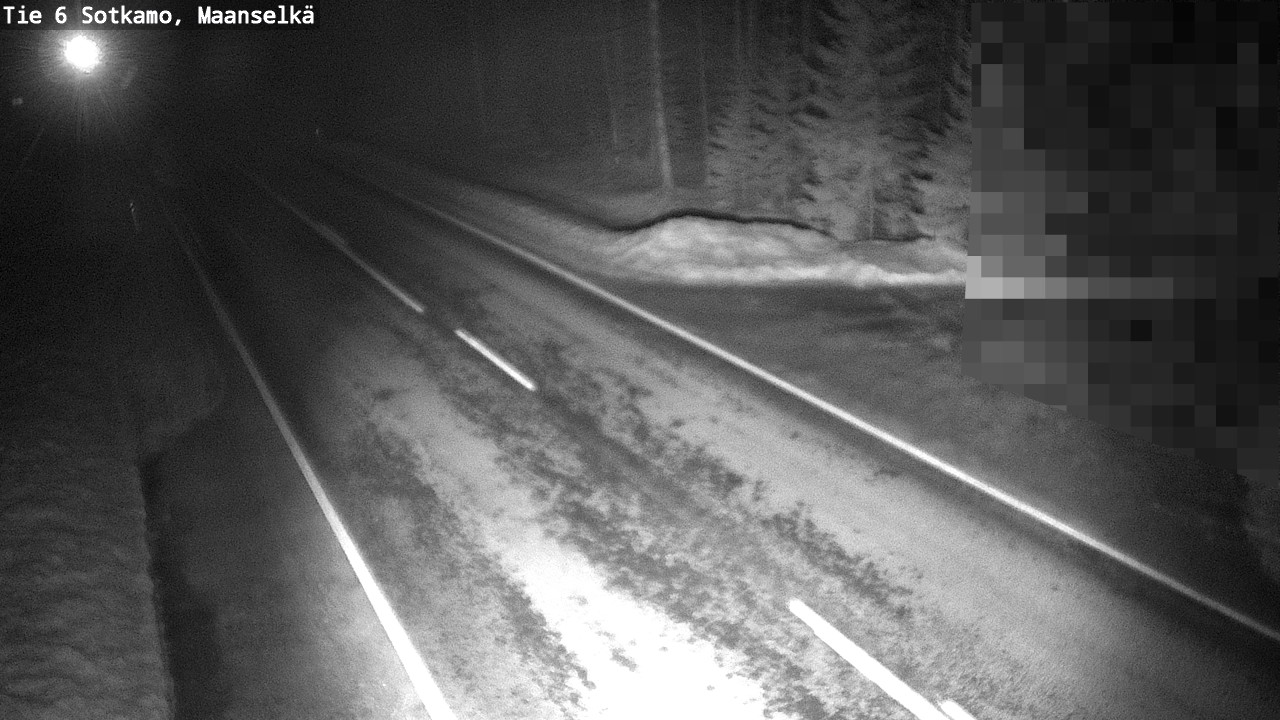 Kelikamerat Kuva Tie 6 Sotkamo, Maanselkä, Sotkamo, Kainuu