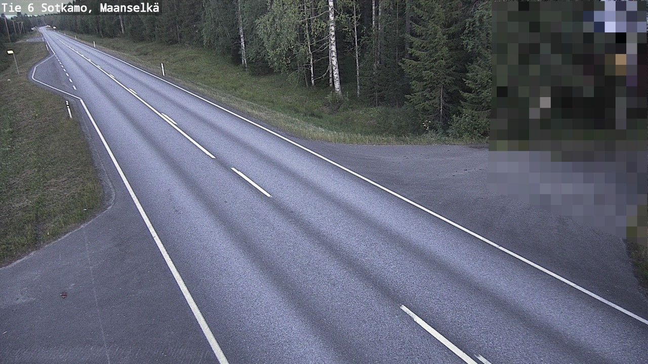 Kelikamerat Kuva Tie 6 Sotkamo, Maanselkä, Sotkamo, Kainuu
