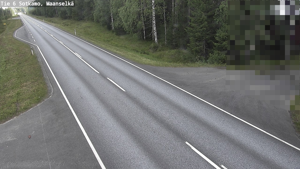 Kelikamerat Kuva Tie 6 Sotkamo, Maanselkä, Sotkamo, Kainuu