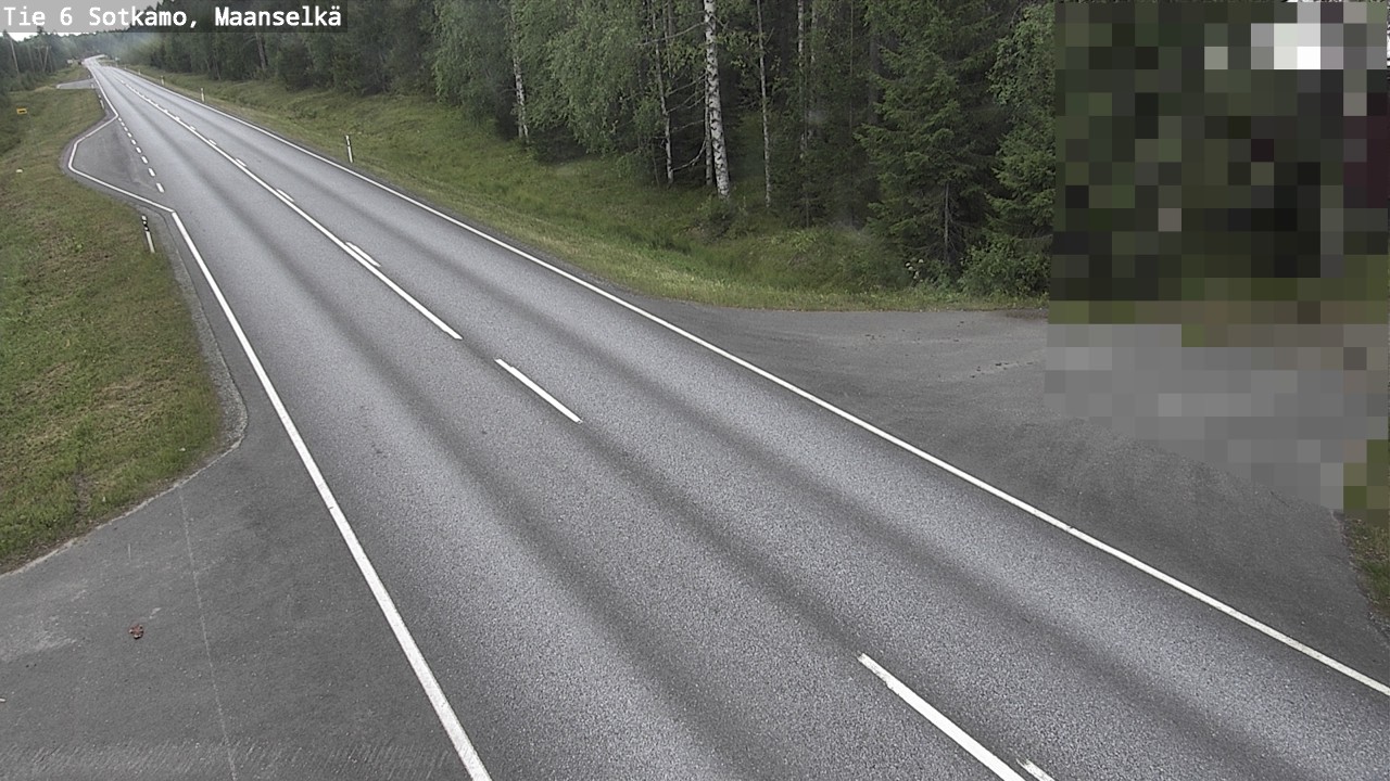 Kelikamerat Kuva Tie 6 Sotkamo, Maanselkä, Sotkamo, Kainuu