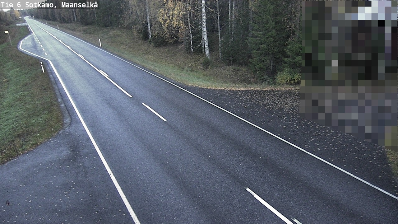 Kelikamerat Kuva Tie 6 Sotkamo, Maanselkä, Sotkamo, Kainuu