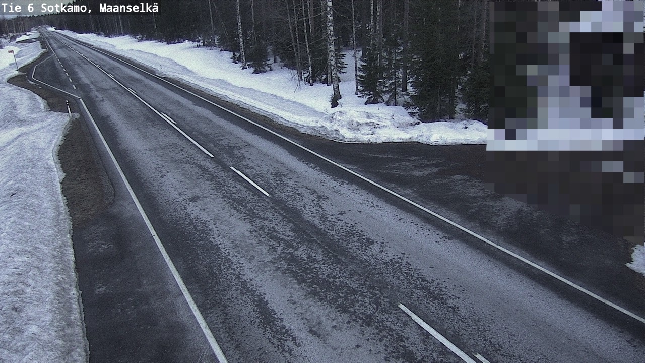 Kelikamerat Kuva Tie 6 Sotkamo, Maanselkä, Sotkamo, Kainuu