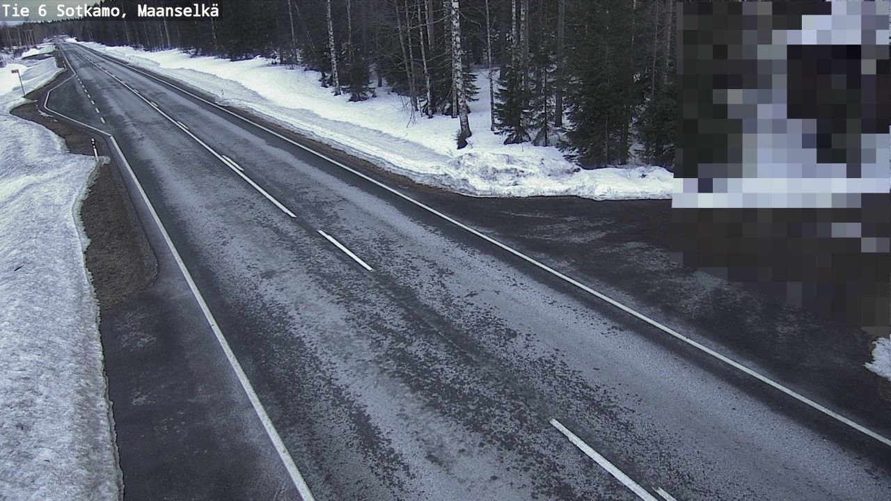 Kelikamerat Kuva Tie 6 Sotkamo, Maanselkä, Sotkamo, Kainuu