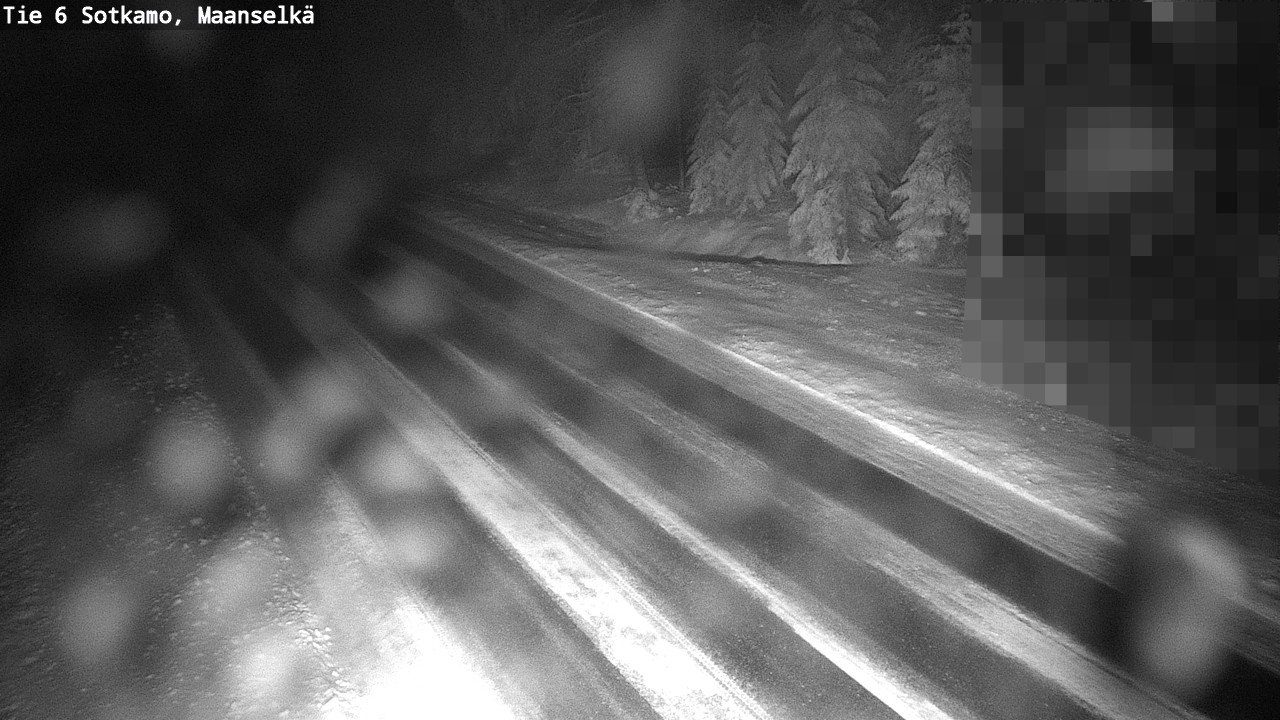 Weather Camera Image Väg 6 Sotkamo, Maanselkä, Sotkamo, Kainuu