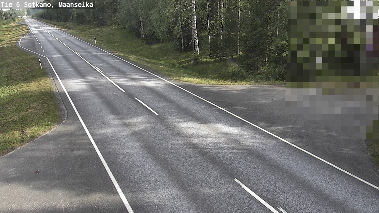 Kelikamerat Kuva Tie 6 Sotkamo, Maanselkä, Sotkamo, Kainuu