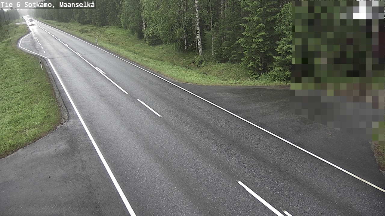 Kelikamerat Kuva Tie 6 Sotkamo, Maanselkä, Sotkamo, Kainuu
