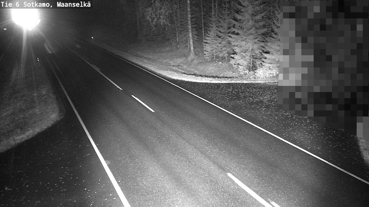 Kelikamerat Kuva Tie 6 Sotkamo, Maanselkä, Sotkamo, Kainuu