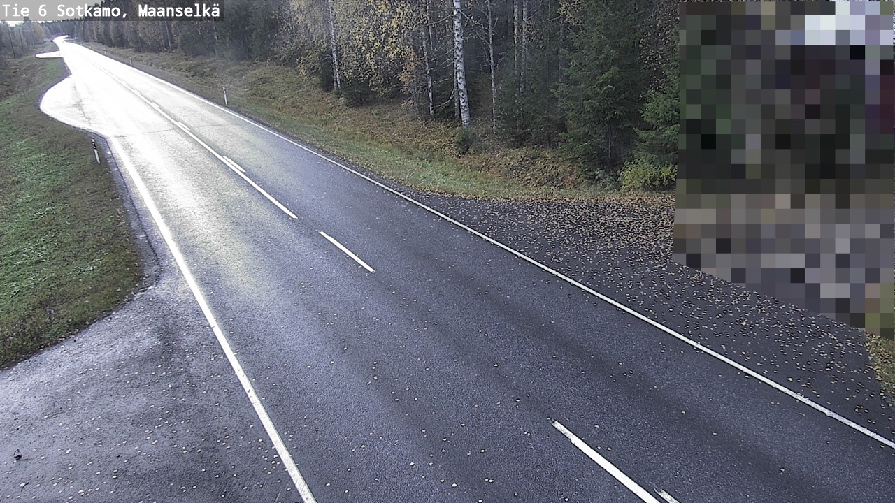 Weather Camera Image Road 6 Sotkamo, Maanselkä, Sotkamo, Kainuu