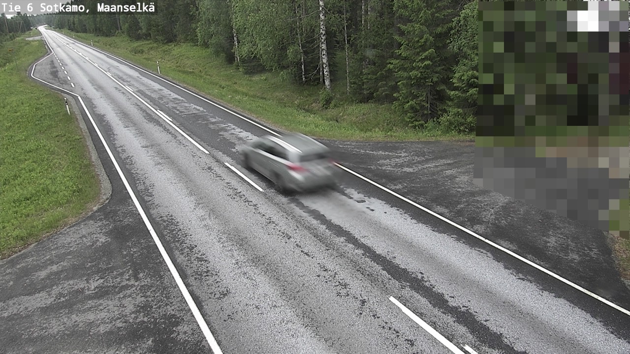 Kelikamerat Kuva Tie 6 Sotkamo, Maanselkä, Sotkamo, Kainuu