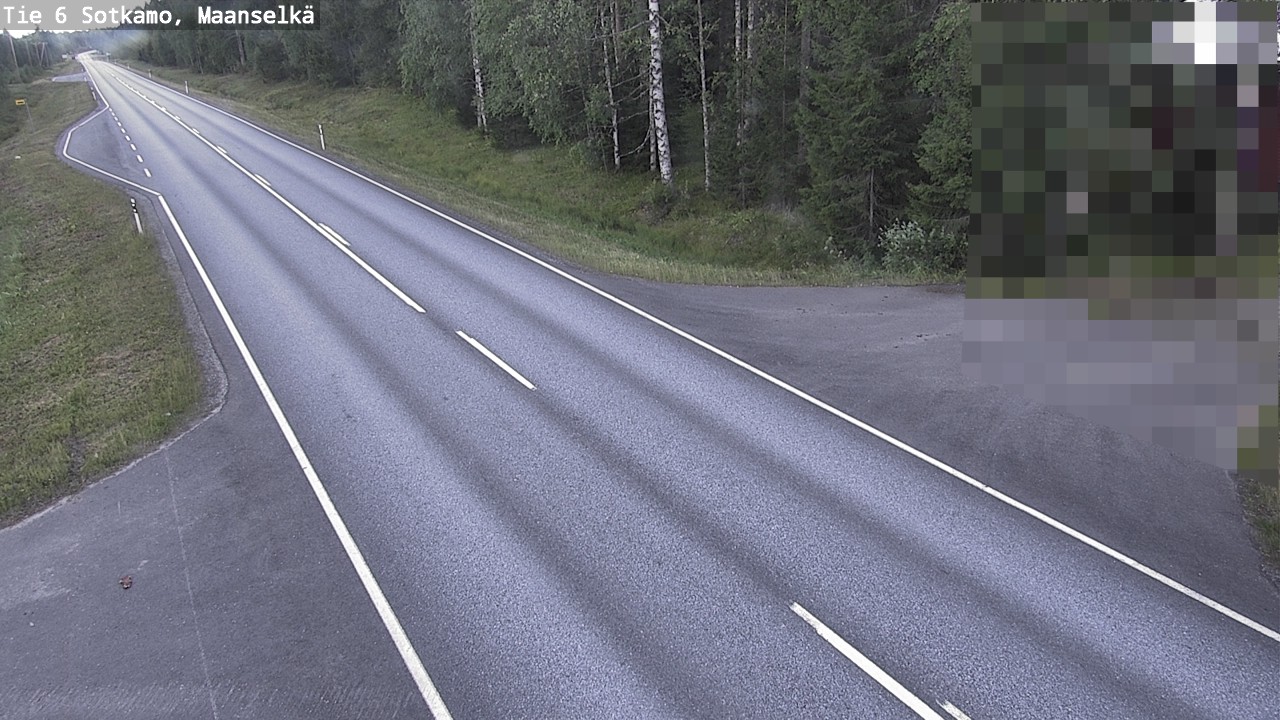 Kelikamerat Kuva Tie 6 Sotkamo, Maanselkä, Sotkamo, Kainuu